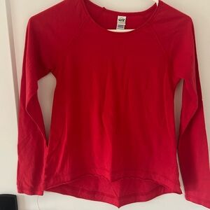 Kavio Vibrant Red Long Sleeve Kids Tee